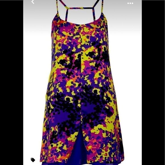 Topshop cami jewel blue dress - Picture 1 of 5
